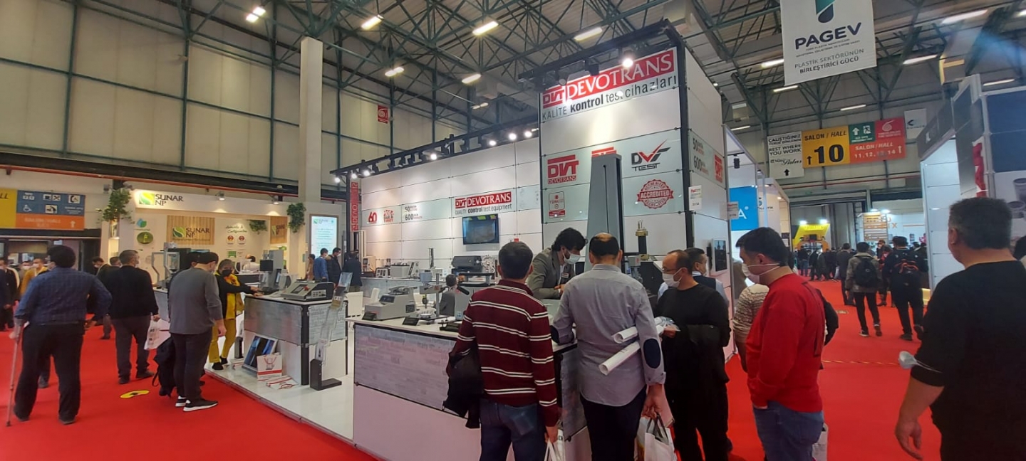 In 30th Plast Eurasia Istanbul DVT DEVOTRANS one of the most popular as usual