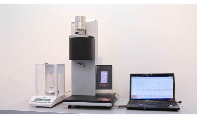 TOUCH-SCREEN MELT FLOW INDEXER (MFI) DVT EA DLC