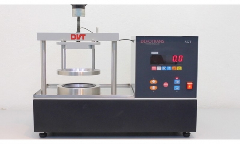WATERPROOFNESS TESTER FOR TEXTILES OR MEMBRANES DVT SGT